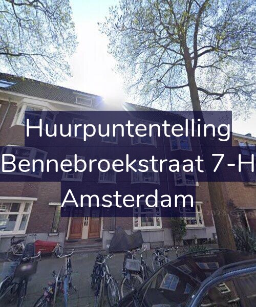 Foto gevel Huurpuntentelling voor Bennebroekstraat 7-H, Amsterdam