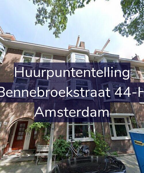 Foto gevel Huurpuntentelling voor Bennebroekstraat 44-H, Amsterdam