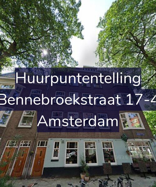Foto gevel Huurpuntentelling voor Bennebroekstraat 17-4, Amsterdam