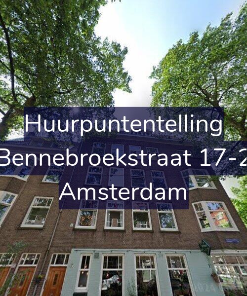 Foto gevel Huurpuntentelling voor Bennebroekstraat 17-2, Amsterdam