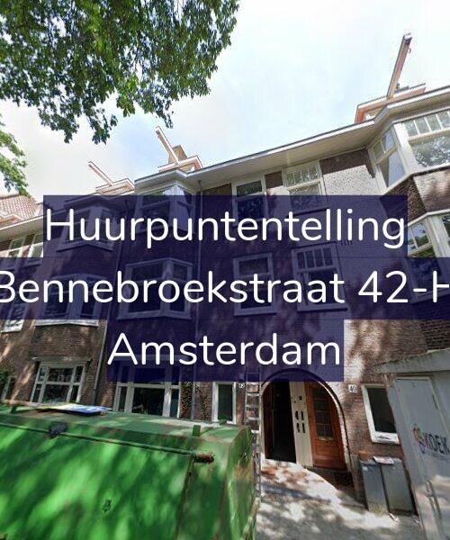 Foto gevel Huurpuntentelling voor Bennebroekstraat 42-H, Amsterdam