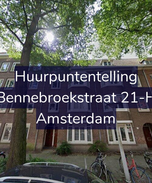 Foto gevel Huurpuntentelling voor Bennebroekstraat 21-H, Amsterdam