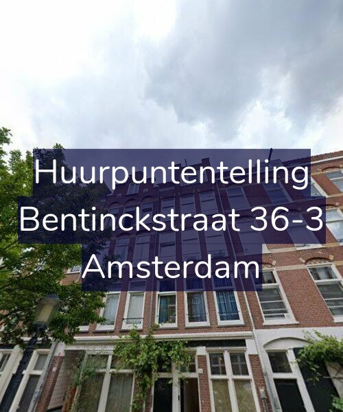 Foto gevel Huurpuntentelling voor Bentinckstraat 36-3, Amsterdam