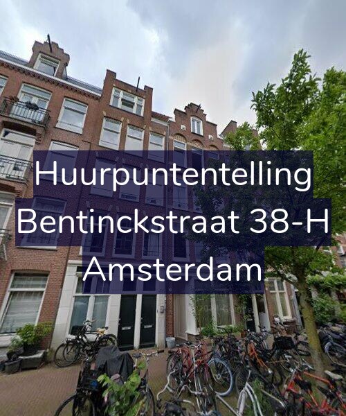 Foto gevel Huurpuntentelling voor Bentinckstraat 38-H, Amsterdam