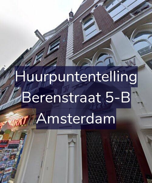 Foto gevel Huurpuntentelling voor Berenstraat 5-B, Amsterdam