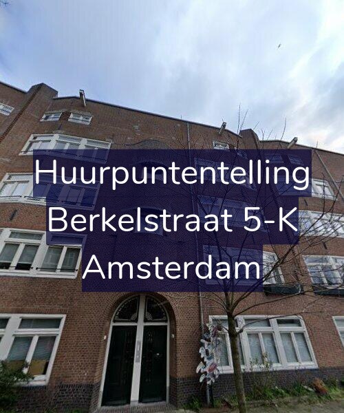 Foto gevel Huurpuntentelling voor Berkelstraat 5-K, Amsterdam