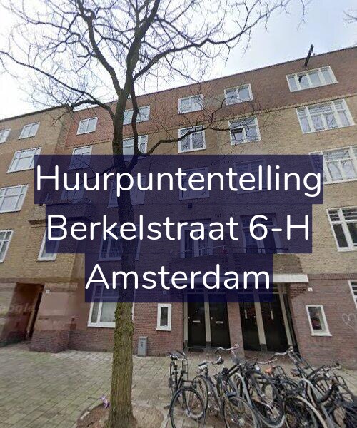 Foto gevel Huurpuntentelling voor Berkelstraat 6-H, Amsterdam
