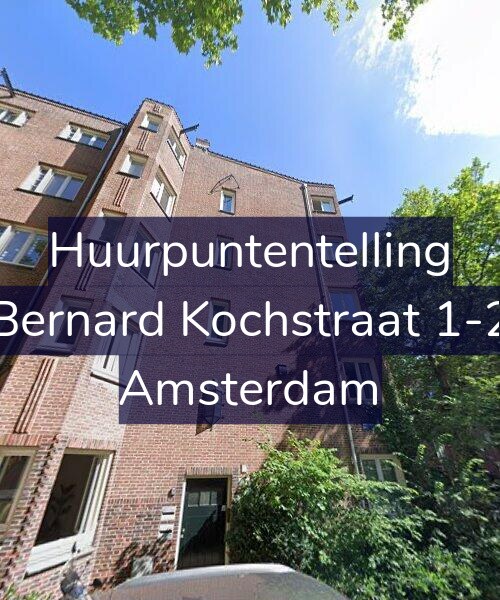 Foto gevel Huurpuntentelling voor Bernard Kochstraat 1-2, Amsterdam