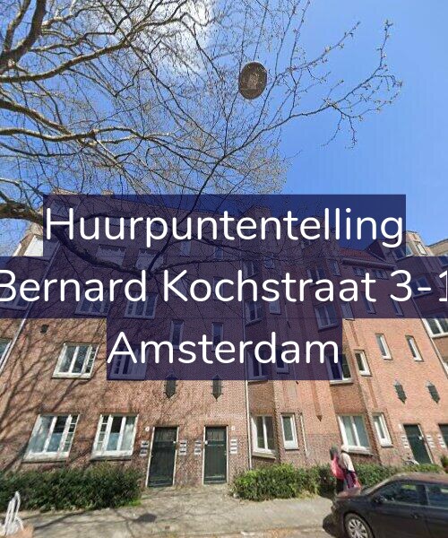 Foto gevel Huurpuntentelling voor Bernard Kochstraat 3-1, Amsterdam