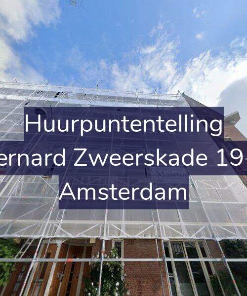 Foto gevel Huurpuntentelling voor Bernard Zweerskade 19-2, Amsterdam