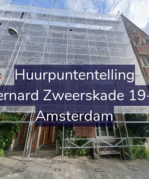 Foto gevel Huurpuntentelling voor Bernard Zweerskade 19-H, Amsterdam