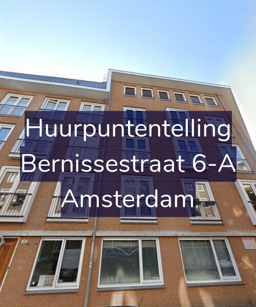 Foto gevel Huurpuntentelling voor Bernissestraat 6-A, Amsterdam