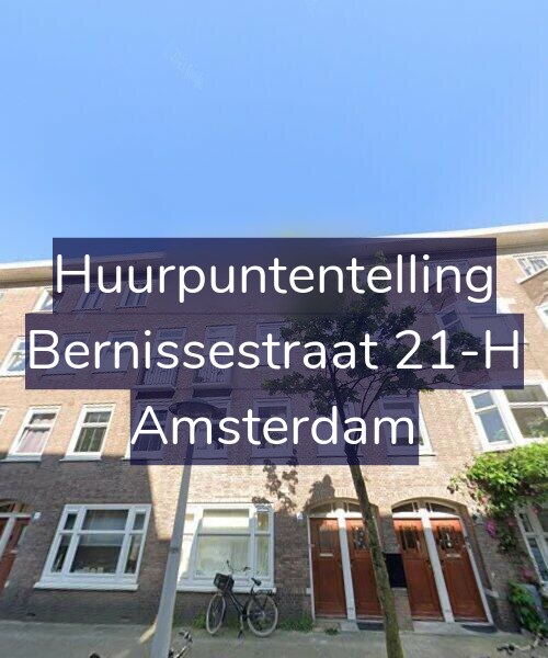 Foto gevel Huurpuntentelling voor Bernissestraat 21-H, Amsterdam