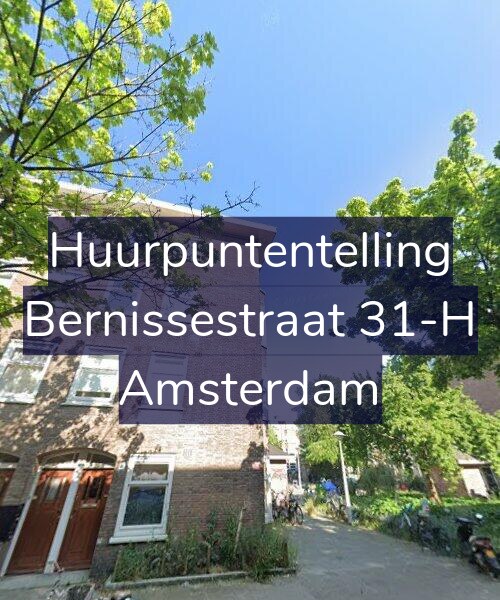 Foto gevel Huurpuntentelling voor Bernissestraat 31-H, Amsterdam