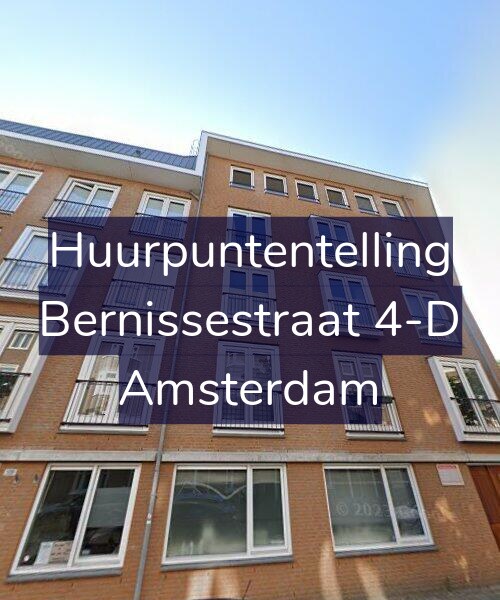 Foto gevel Huurpuntentelling voor Bernissestraat 4-D, Amsterdam