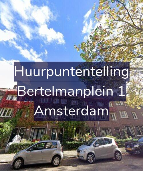 Foto gevel Huurpuntentelling voor Bertelmanplein 1, Amsterdam