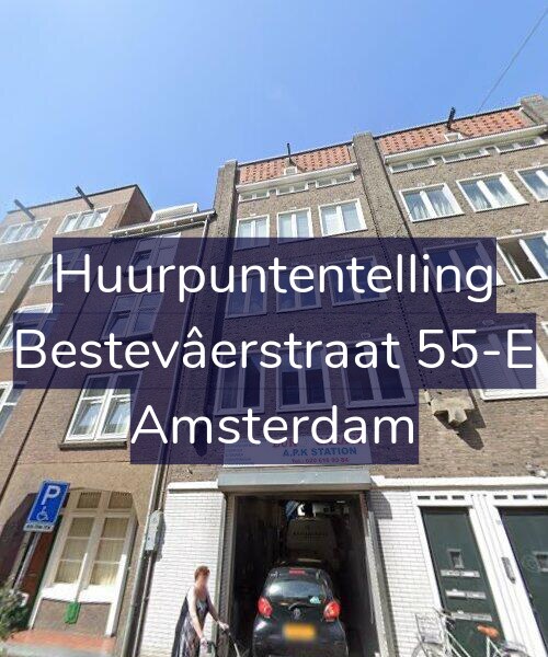 Foto gevel Huurpuntentelling voor Bestevâerstraat 55-E, Amsterdam