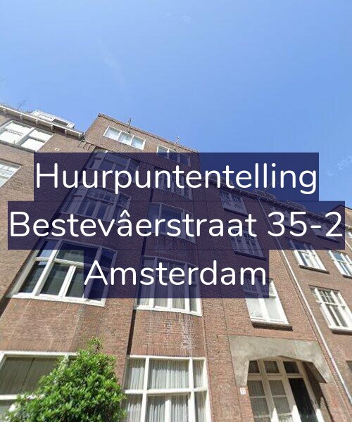 Foto gevel Huurpuntentelling voor Bestevâerstraat 35-2, Amsterdam