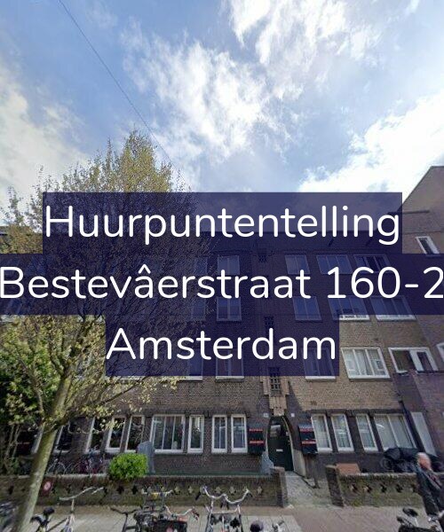 Foto gevel Huurpuntentelling voor Bestevâerstraat 160-2, Amsterdam