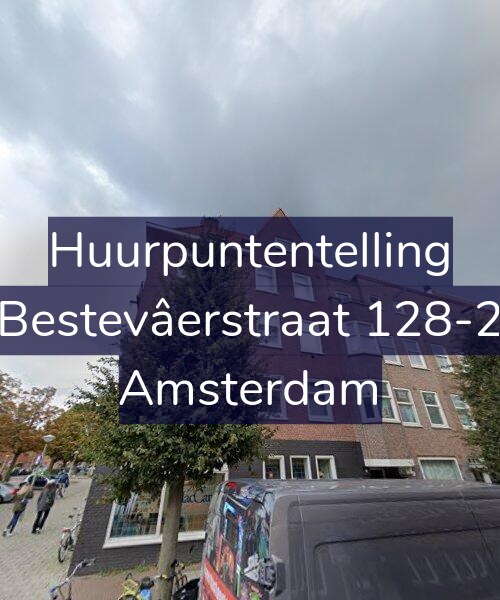 Foto gevel Huurpuntentelling voor Bestevâerstraat 128-2, Amsterdam