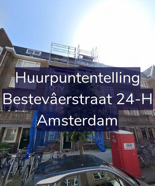 Foto gevel Huurpuntentelling voor Bestevâerstraat 24-H, Amsterdam