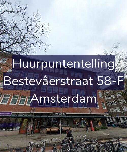 Foto gevel Huurpuntentelling voor Bestevâerstraat 58-F, Amsterdam