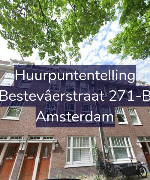 Foto gevel Huurpuntentelling voor Bestevâerstraat 271-B, Amsterdam