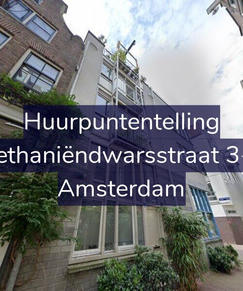 Foto gevel Huurpuntentelling voor Bethaniëndwarsstraat 3-E, Amsterdam