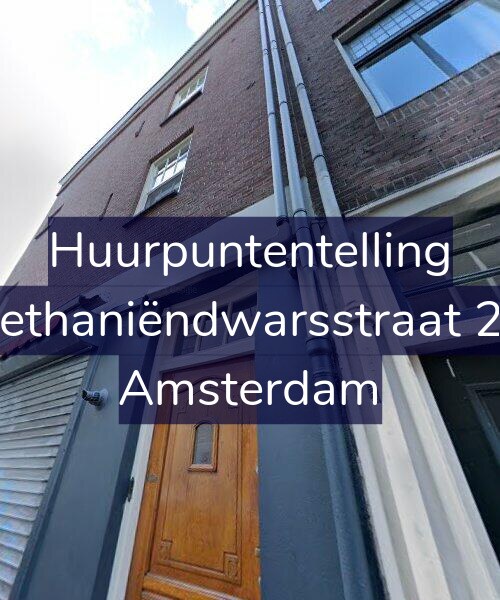 Foto gevel Huurpuntentelling voor Bethaniëndwarsstraat 22, Amsterdam