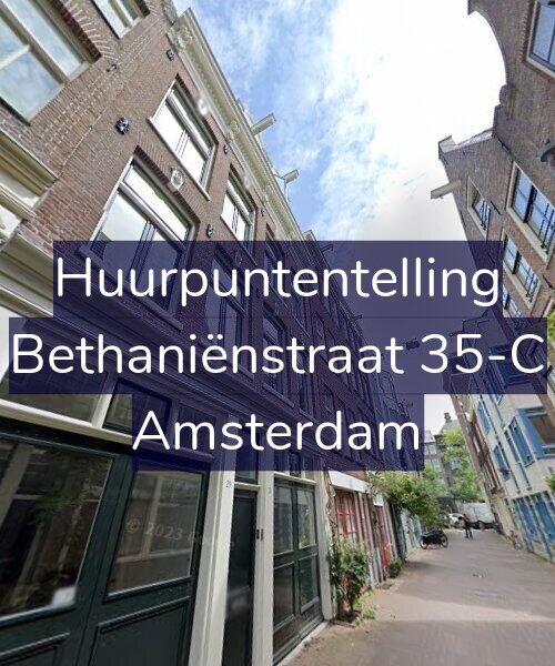 Foto gevel Huurpuntentelling voor Bethaniënstraat 35-C, Amsterdam