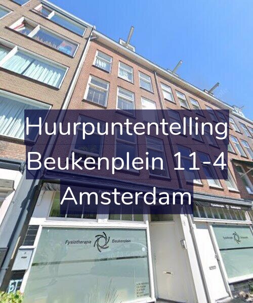 Foto gevel Huurpuntentelling voor Beukenplein 11-4, Amsterdam
