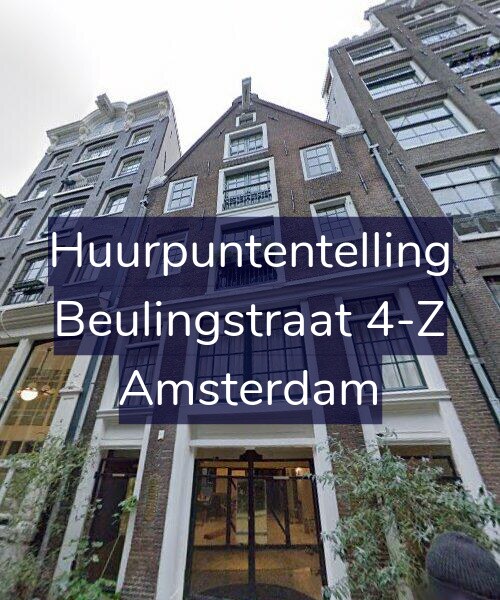 Foto gevel Huurpuntentelling voor Beulingstraat 4-Z, Amsterdam