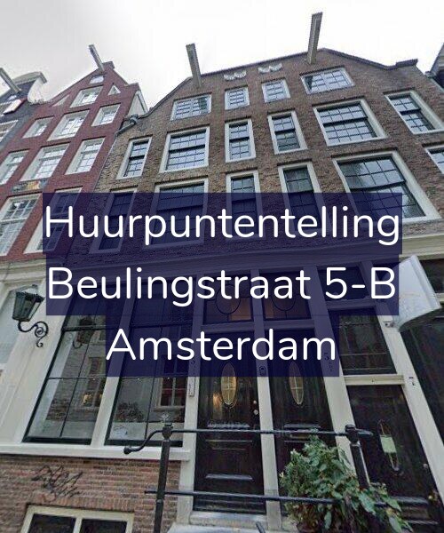 Foto gevel Huurpuntentelling voor Beulingstraat 5-B, Amsterdam