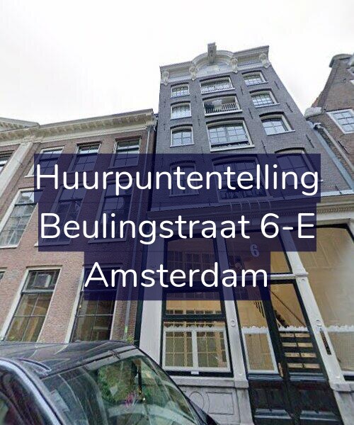 Foto gevel Huurpuntentelling voor Beulingstraat 6-E, Amsterdam