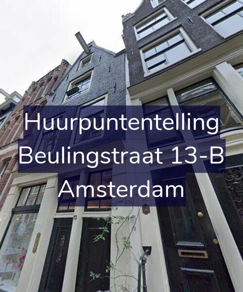 Foto gevel Huurpuntentelling voor Beulingstraat 13-B, Amsterdam