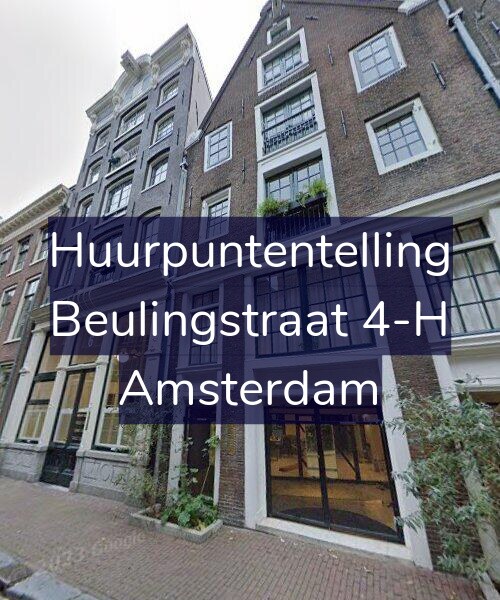 Foto gevel Huurpuntentelling voor Beulingstraat 4-H, Amsterdam