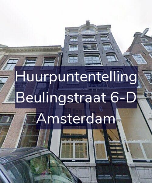 Foto gevel Huurpuntentelling voor Beulingstraat 6-D, Amsterdam