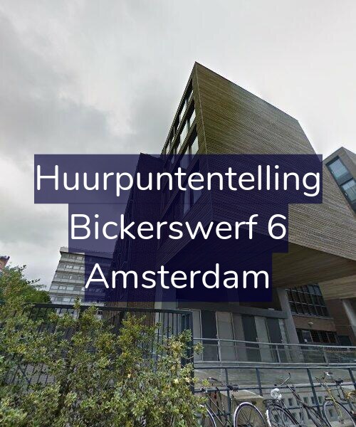 Foto gevel Huurpuntentelling voor Bickerswerf 6, Amsterdam
