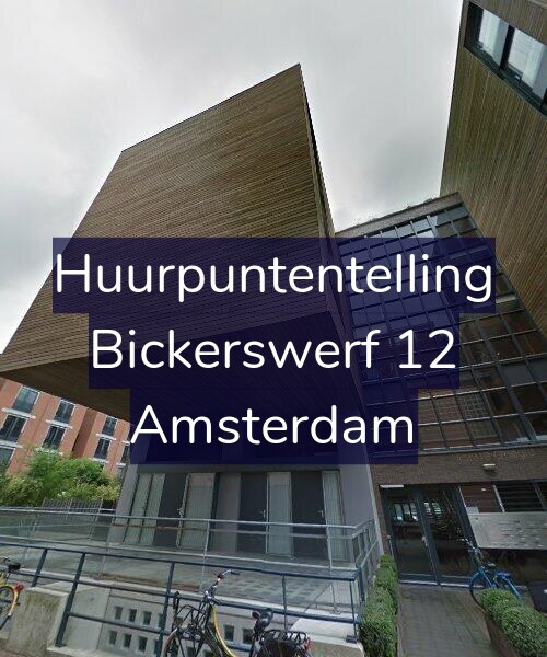 Foto gevel Huurpuntentelling voor Bickerswerf 12, Amsterdam