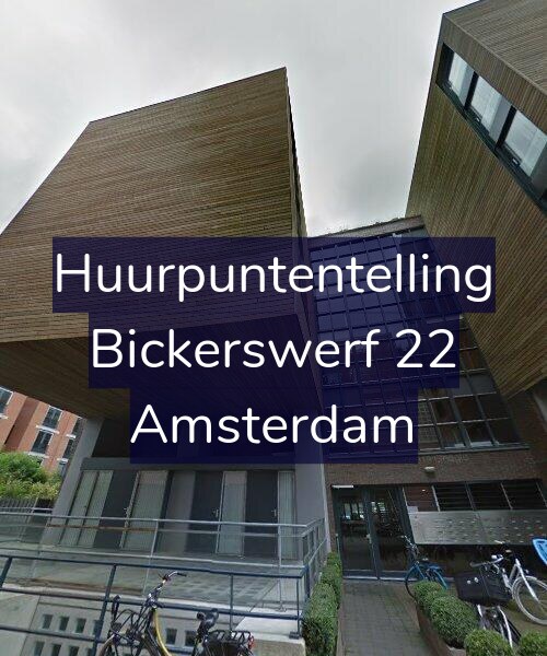 Foto gevel Huurpuntentelling voor Bickerswerf 22, Amsterdam