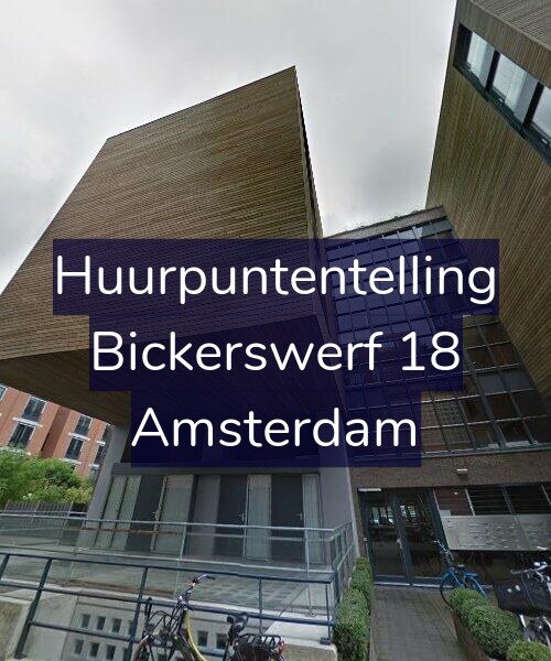 Foto gevel Huurpuntentelling voor Bickerswerf 18, Amsterdam