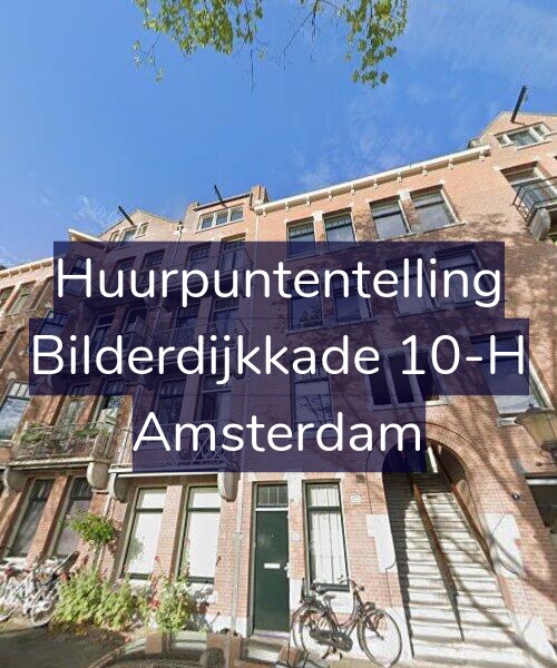 Foto gevel Huurpuntentelling voor Bilderdijkkade 10-H, Amsterdam