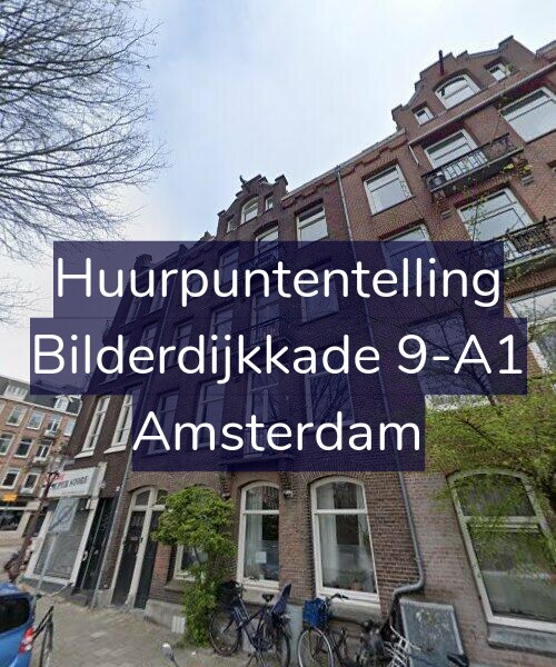 Foto gevel Huurpuntentelling voor Bilderdijkkade 9-A1, Amsterdam
