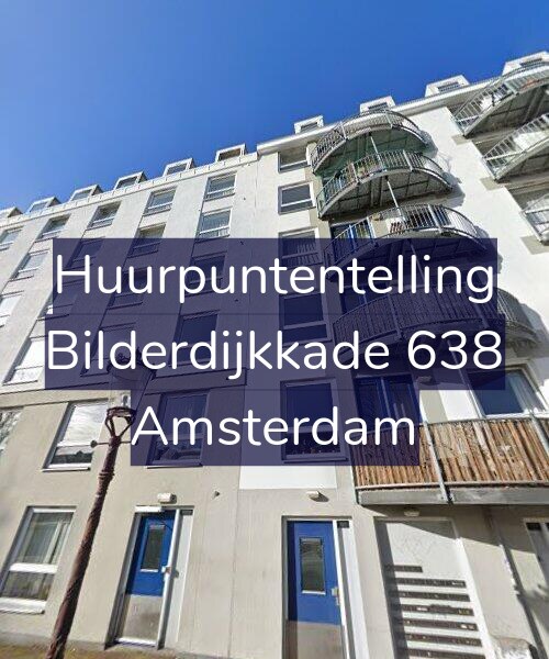 Foto gevel Huurpuntentelling voor Bilderdijkkade 638, Amsterdam