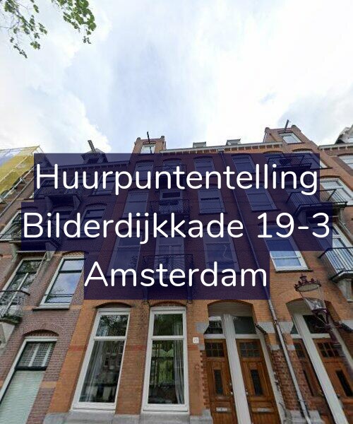Foto gevel Huurpuntentelling voor Bilderdijkkade 19-3, Amsterdam