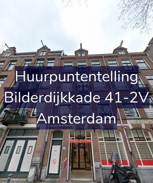 Foto gevel Huurpuntentelling voor Bilderdijkkade 41-2V, Amsterdam