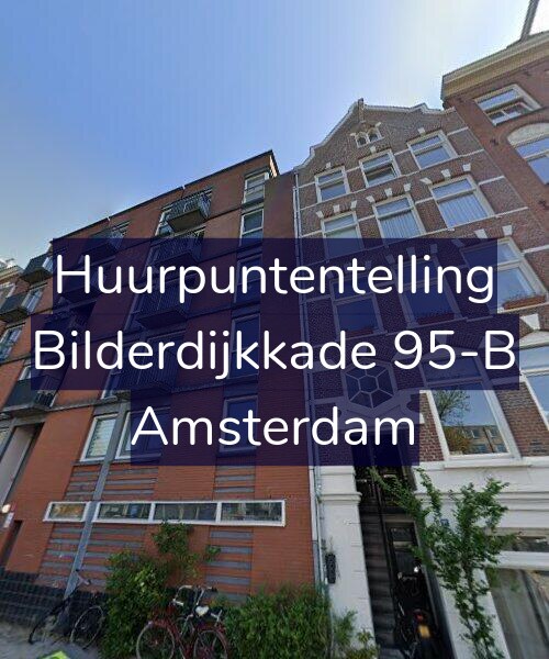Foto gevel Huurpuntentelling voor Bilderdijkkade 95-B, Amsterdam