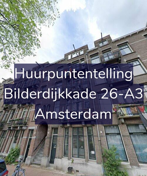 Foto gevel Huurpuntentelling voor Bilderdijkkade 26-A3, Amsterdam