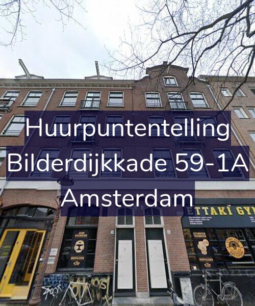 Foto gevel Huurpuntentelling voor Bilderdijkkade 59-1A, Amsterdam