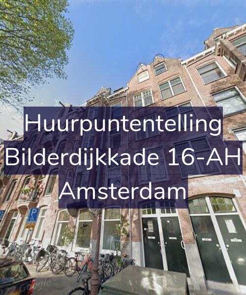 Foto gevel Huurpuntentelling voor Bilderdijkkade 16-AH, Amsterdam